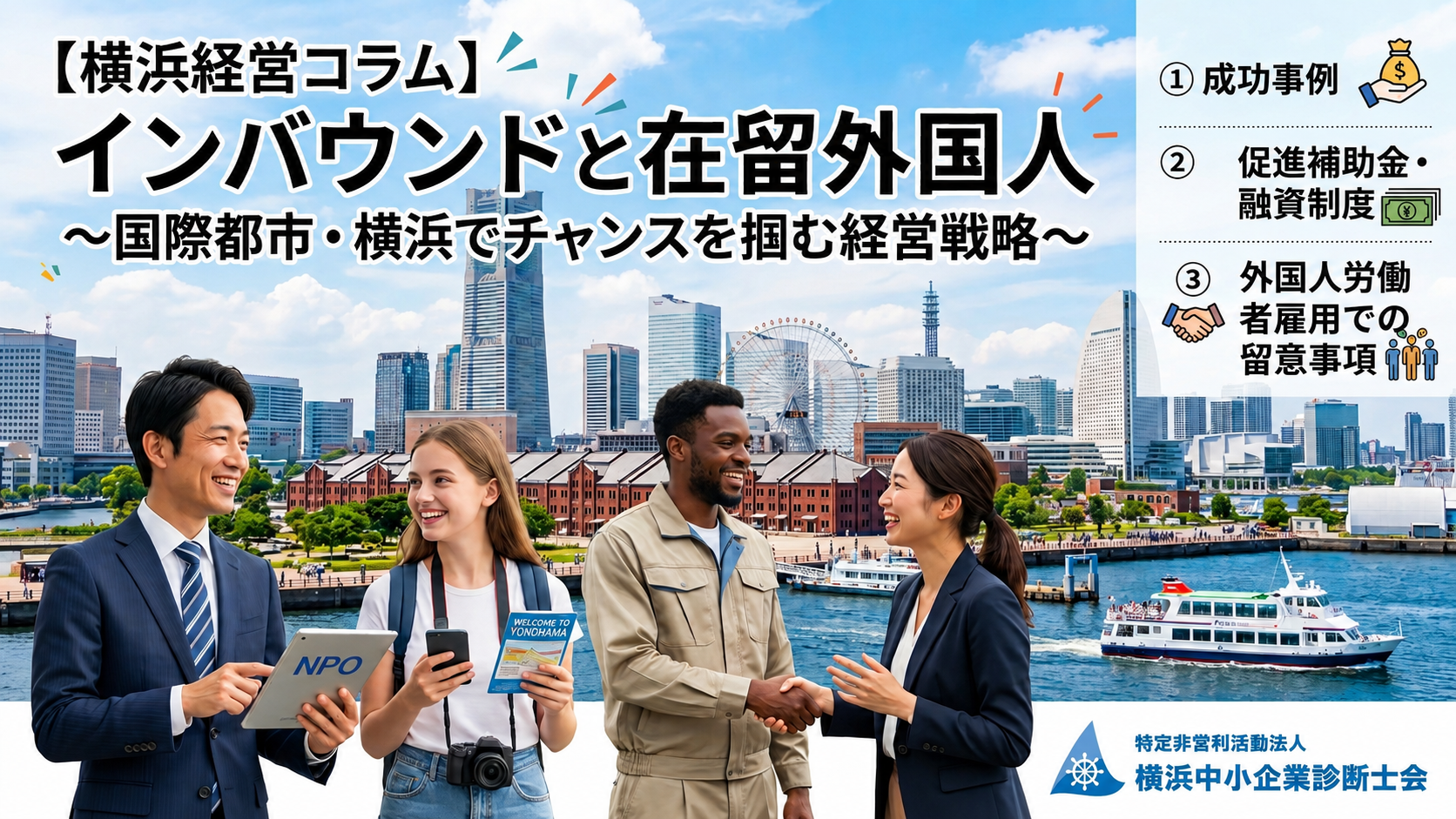 『激増するインバウンド客と在留外国人への対応』